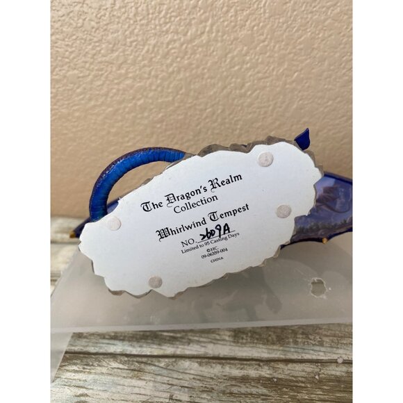 Set of 3 The Dragon’s Realm Collection Fantasy Dragon Figs - Hamilton Collection - Picture 12 of 13